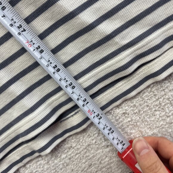 Pierre Cardin Shirt Mens Size Medium Blue Striped Short Sleeve Polo Rugby - Picture 11 of 16